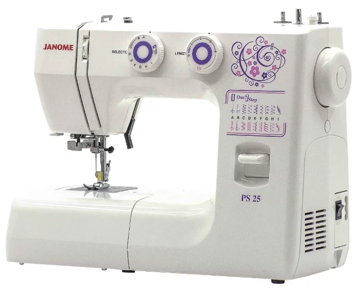 Швейная машинка Janome PS-25 белая купить,0