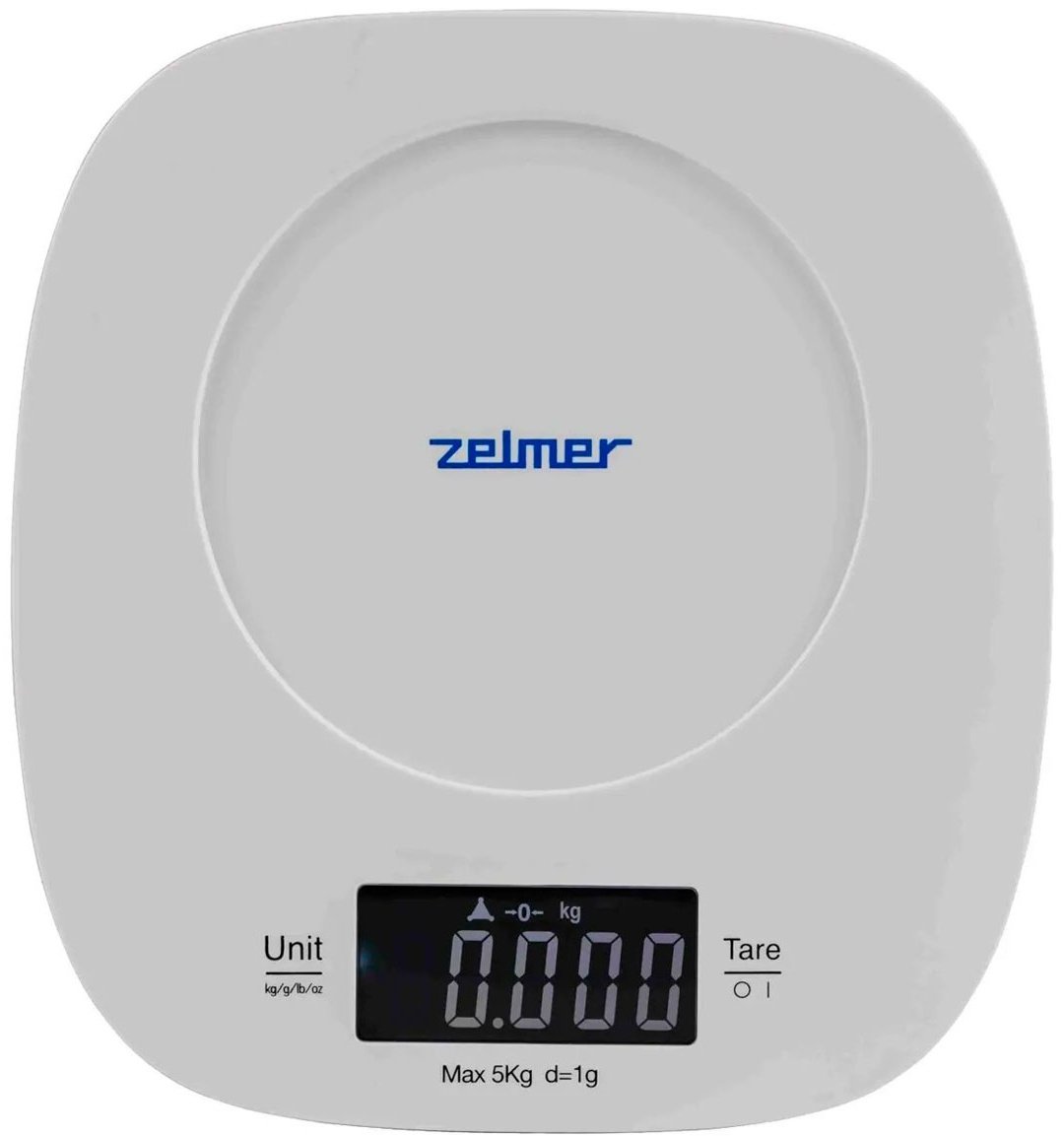 Кухонные весы Zelmer ZKS-1450 белый купить,NaN