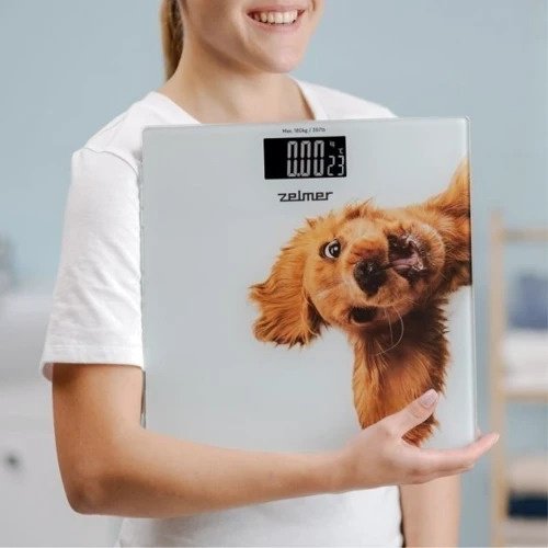 Напольные весы Zelmer электронные ZBS1010 CRAZY DOG до 180 кг купить,NaN