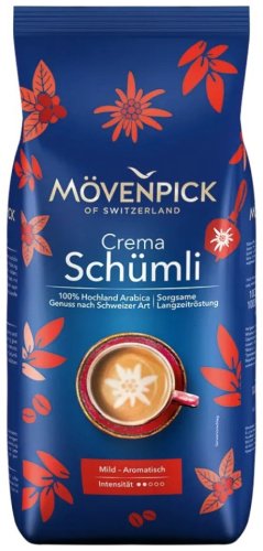 Кофе Movenpick Schumli зерновой 1000 г
