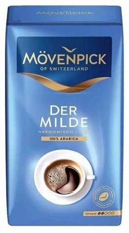 Кофе Movenpick Der Milde молотый в пакете 500 г купить,11990