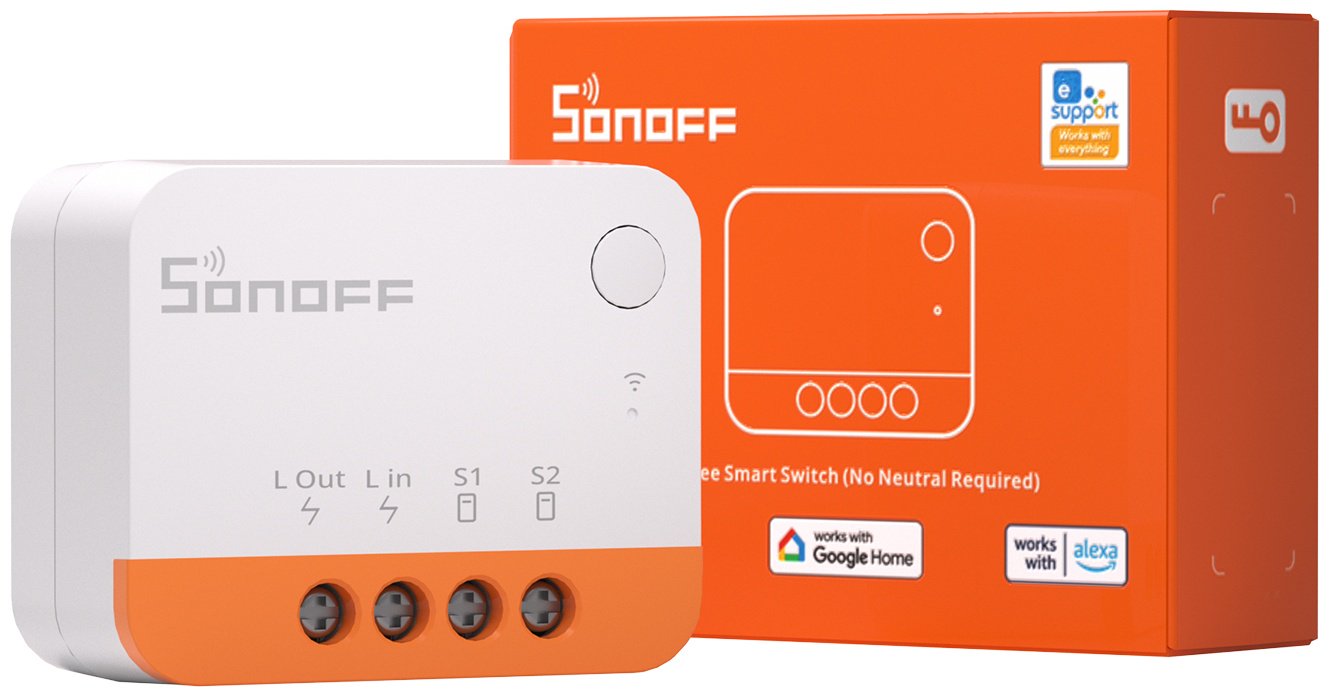 Датчик освещения SONOFF ZBMINIL2, экосистема: Amazon Alexa, Google Home, Умный дом Яндекса купить,NaN