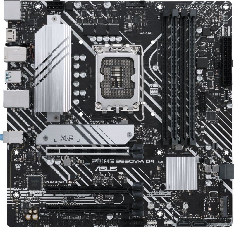 Материнская плата ASUS PRIME B660M-A D4 купить,NaN
