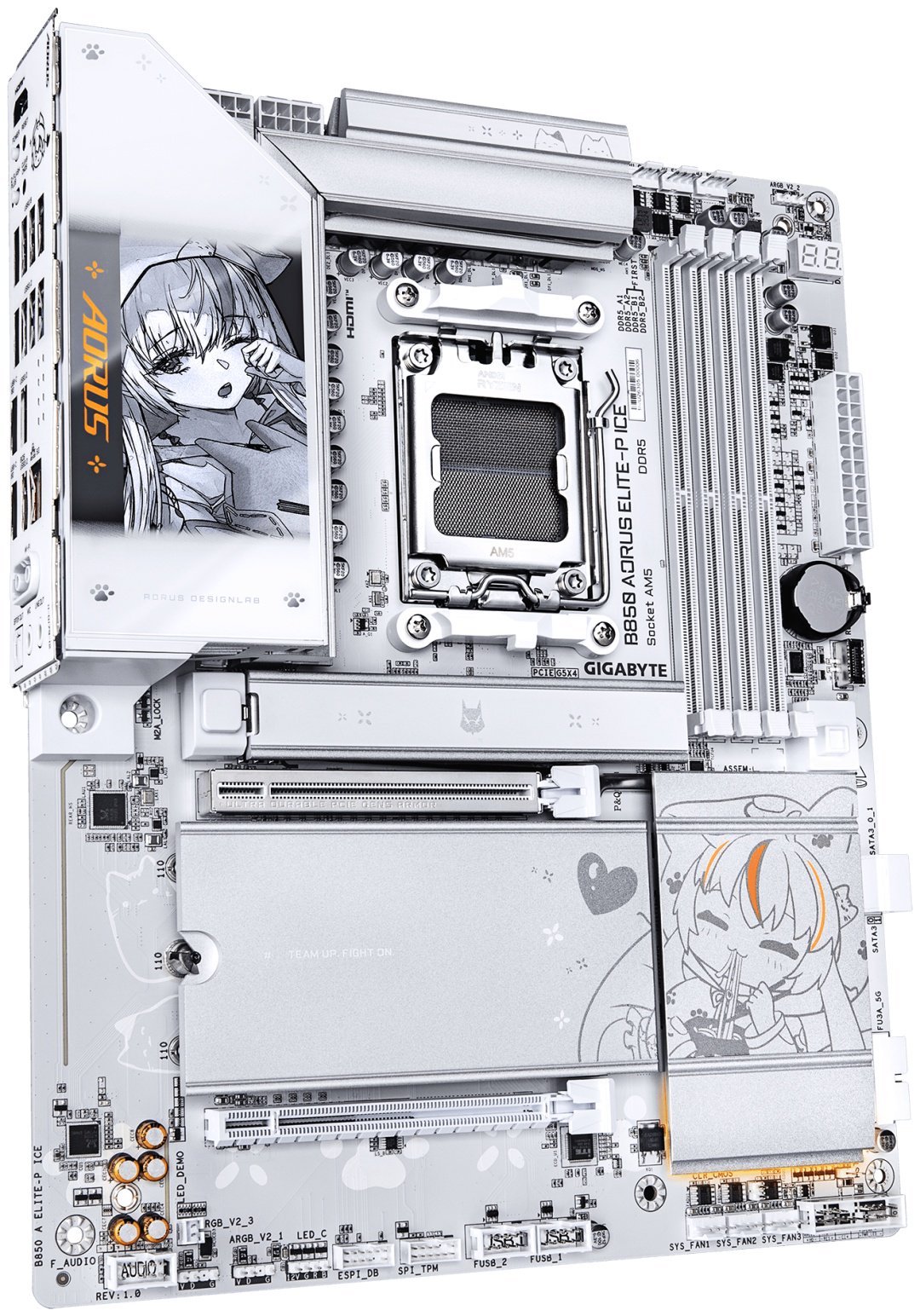 Материнская плата GIGABYTE B850 AORUS ELITE-P ICE купить,NaN