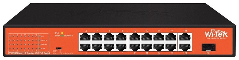 Коммутатор Wi-TeK WI-PS518GH купить,NaN