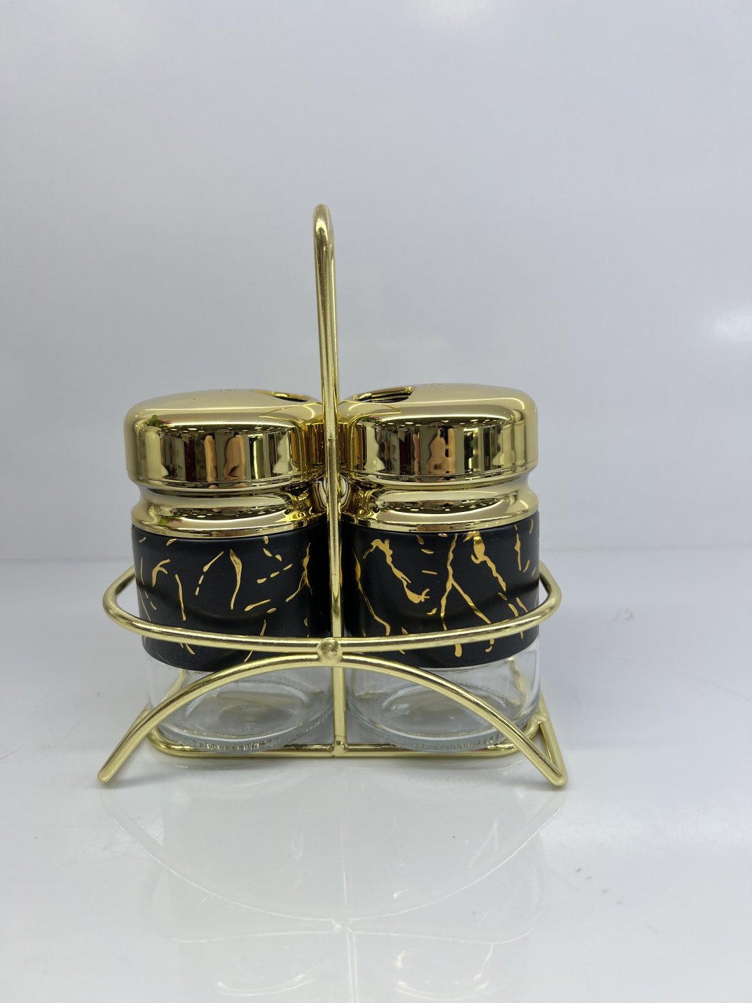 Солонка , стекло, металл купить,1960
