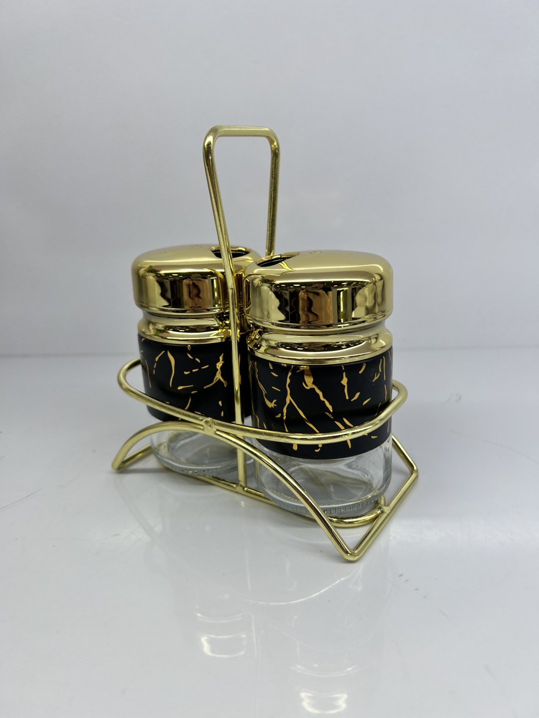 Солонка , стекло, металл купить,1960