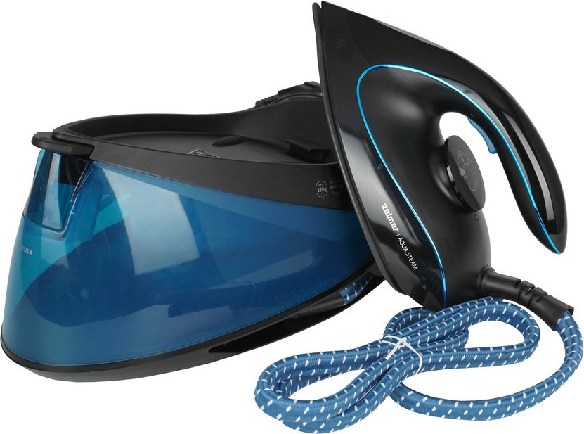 Парогенератор Zelmer ZIS5400 Aqua Steam черно-синий купить,NaN