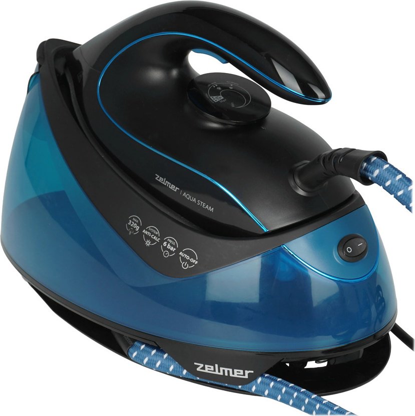 Парогенератор Zelmer ZIS5400 Aqua Steam черно-синий купить,NaN