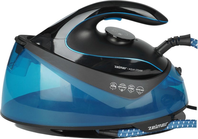 Парогенератор Zelmer ZIS5400 Aqua Steam черно-синий купить,NaN