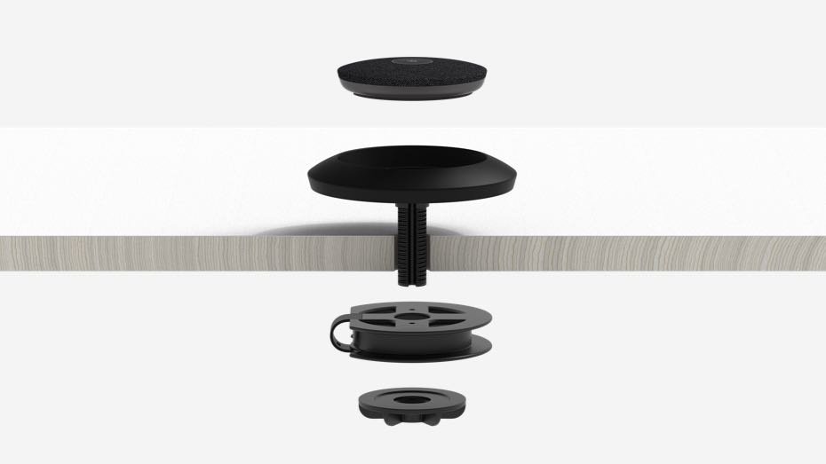 Микрофонная стойка Logitech Rally Mic Pod Table Mount
