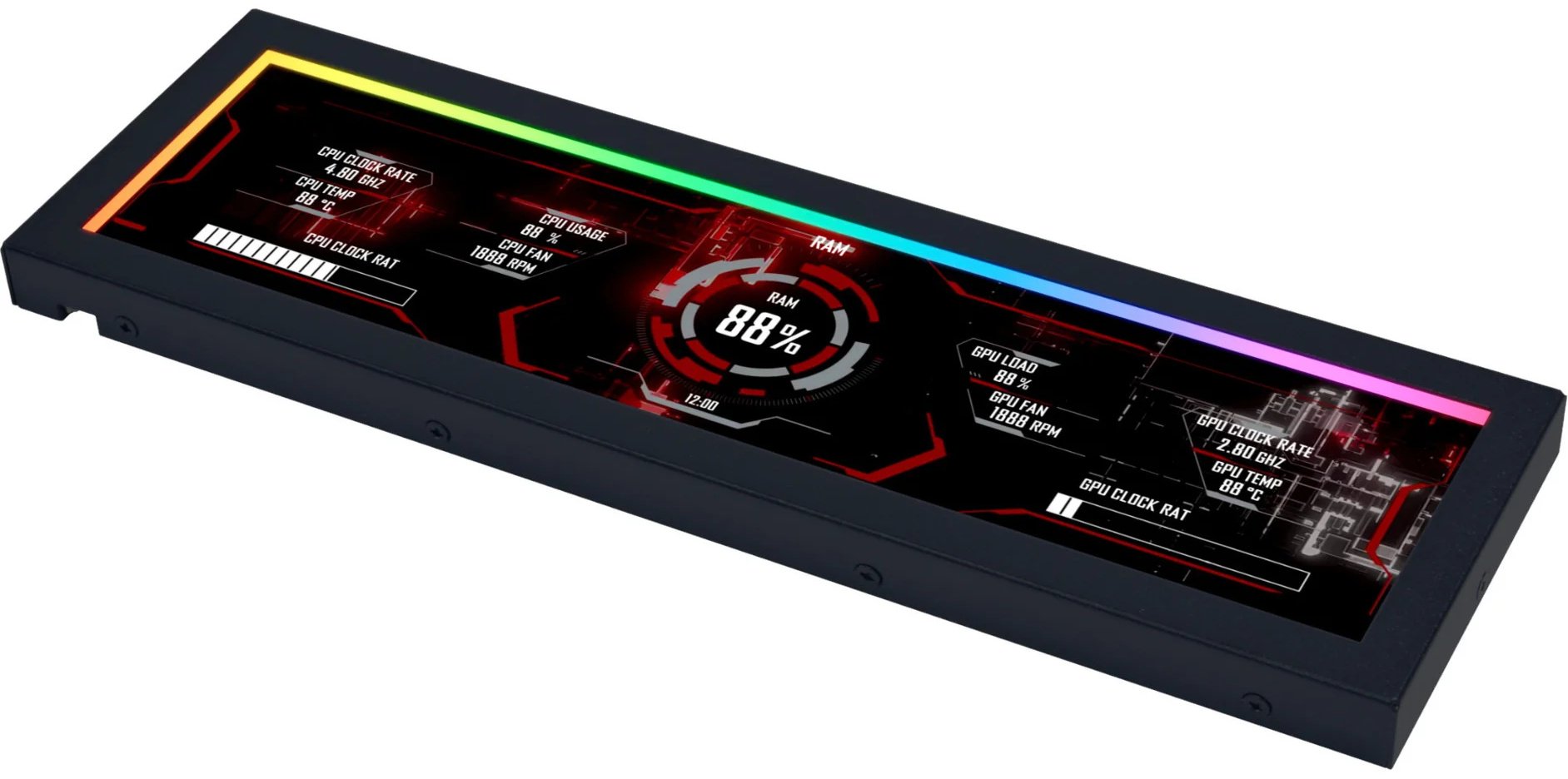 Панель LIAN LI G89.SM088X.00 USB 2.0 (9 pin)