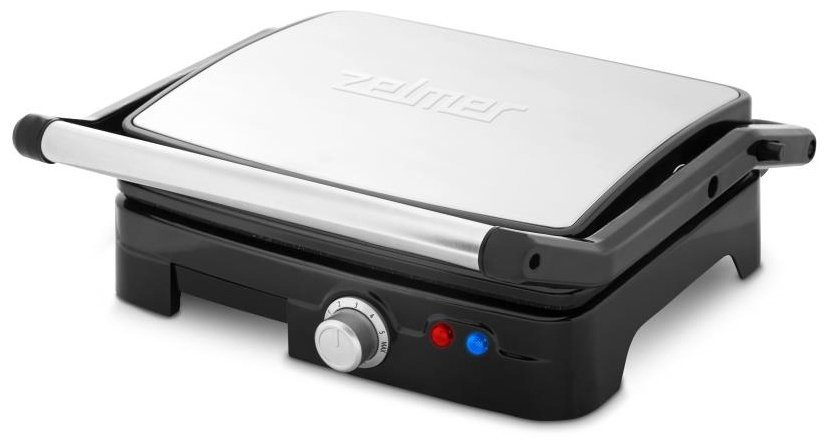 Гриль Zelmer ZPR2000 черный, серебристый купить,NaN