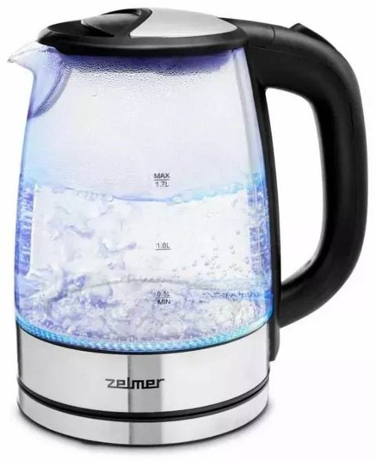 Электрочайник Zelmer ZCK8024 черный, прозрачный купить,NaN