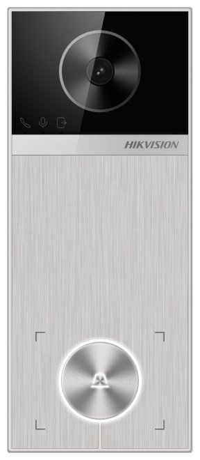 Hikvision вызывная панель DS-KV6114-ME1 серый купить,100104