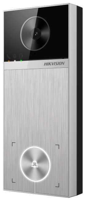 Hikvision вызывная панель DS-KV6114-ME1 серый купить,100104