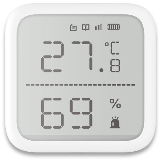 Датчик температуры и влажности Hikvision DS-PDTPH-E-WE, экосистема: Hikvision