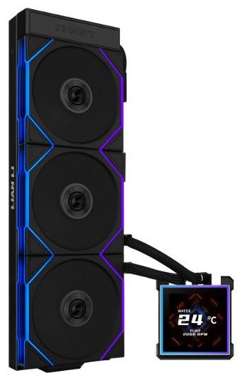Система охлаждения LIAN LI GHS2LCDS36TFB черный купить,NaN