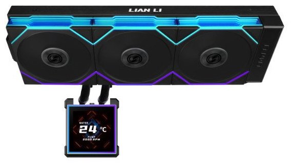 Система охлаждения LIAN LI GHS2LCDS36TFB черный купить,NaN