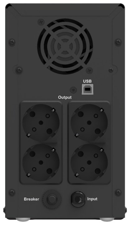 Источник бесперебойного питания Hikvision DS-UPS2000-R