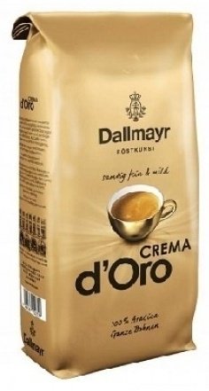 Кофе Dallmayr Crema d’Oro зерноввой в пакете 1000 г