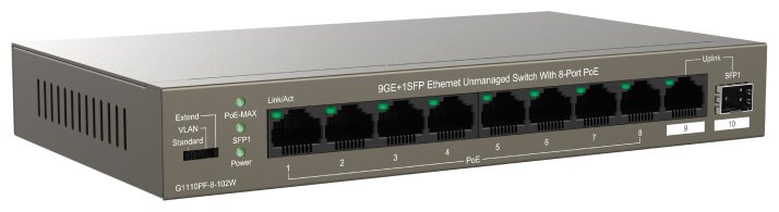 Коммутатор IP-COM G1110PF-8-102W купить,49758