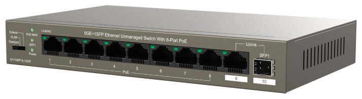 Коммутатор IP-COM G1110PF-8-102W купить,49758