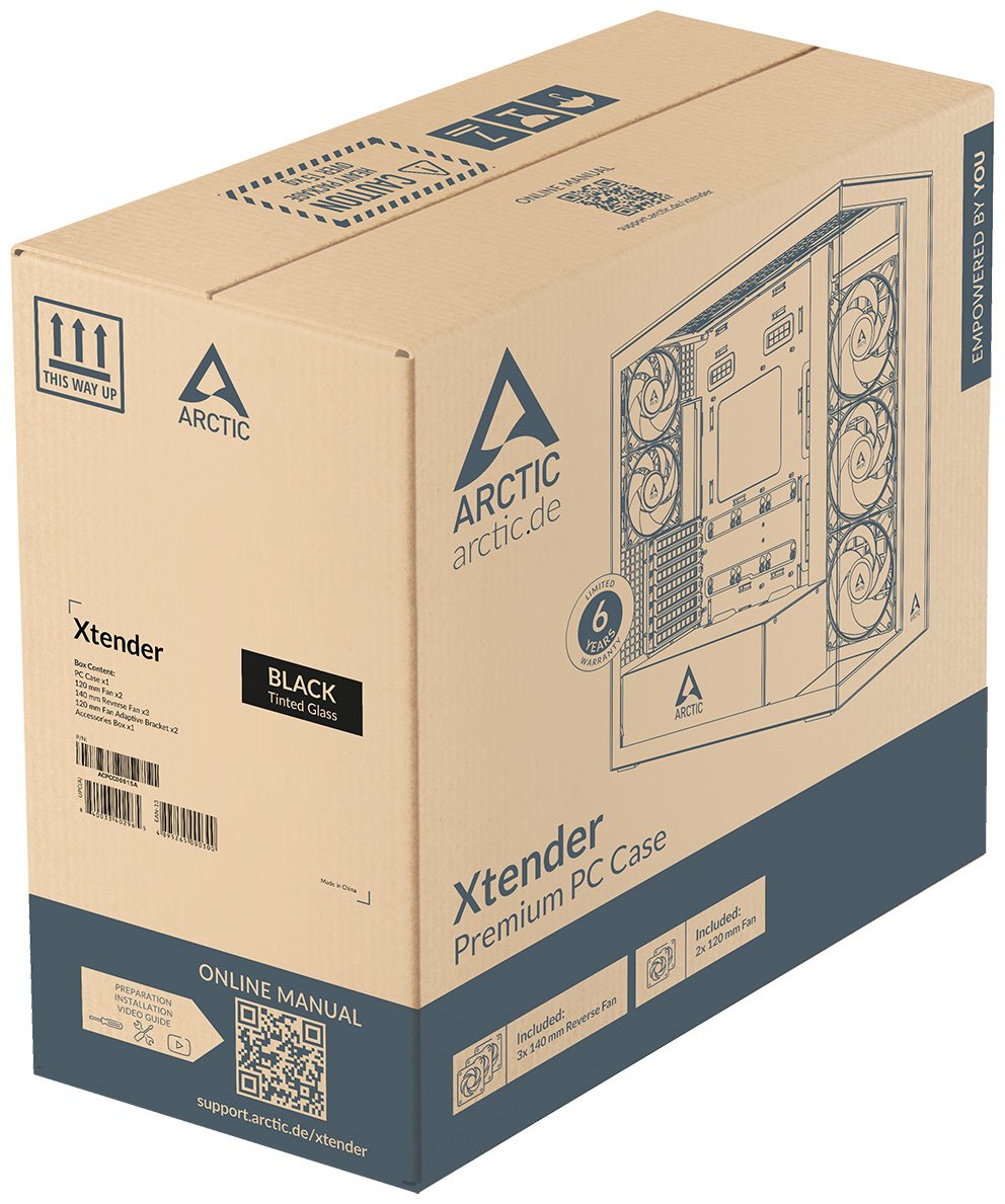 Корпус Arctic ACPCC00016A черный купить,NaN