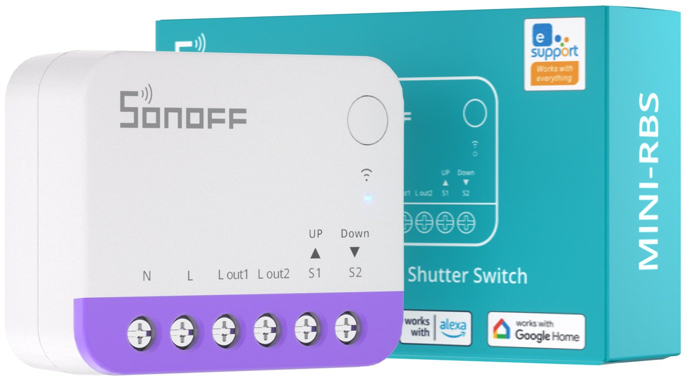 SONOFF реле управления MINI-RBS AC 230 В 1 А, кол-во фаз : 1 купить,10900