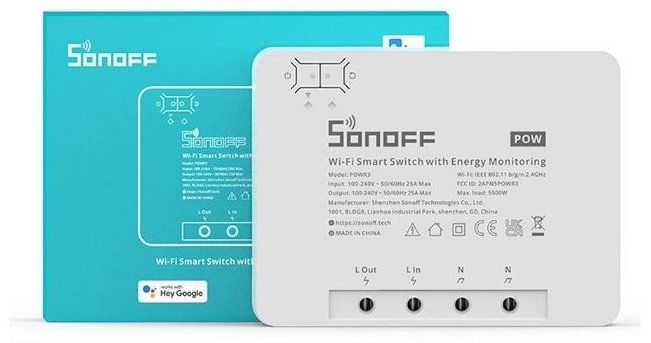 SONOFF реле управления POWR3 6920075776768 купить,34300