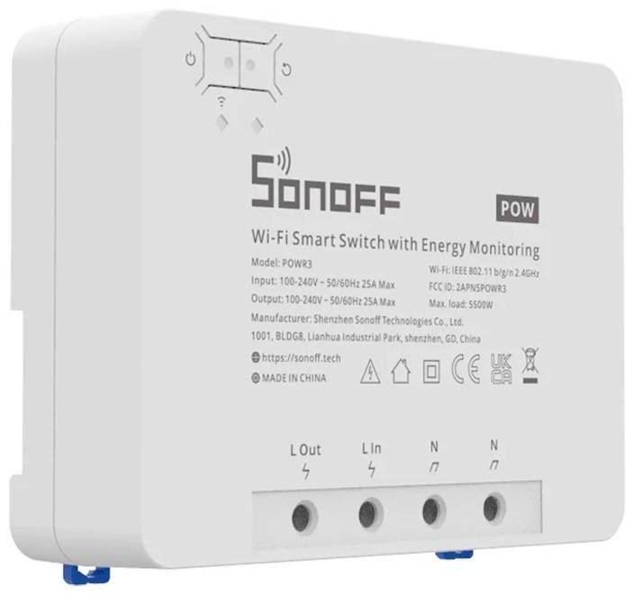 SONOFF реле управления POWR3 6920075776768 купить,34300