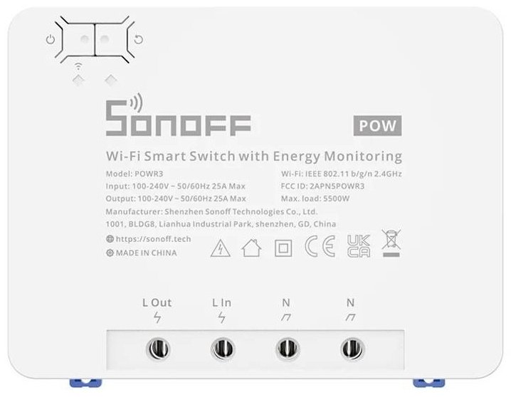 SONOFF реле управления POWR3 6920075776768 купить,34300