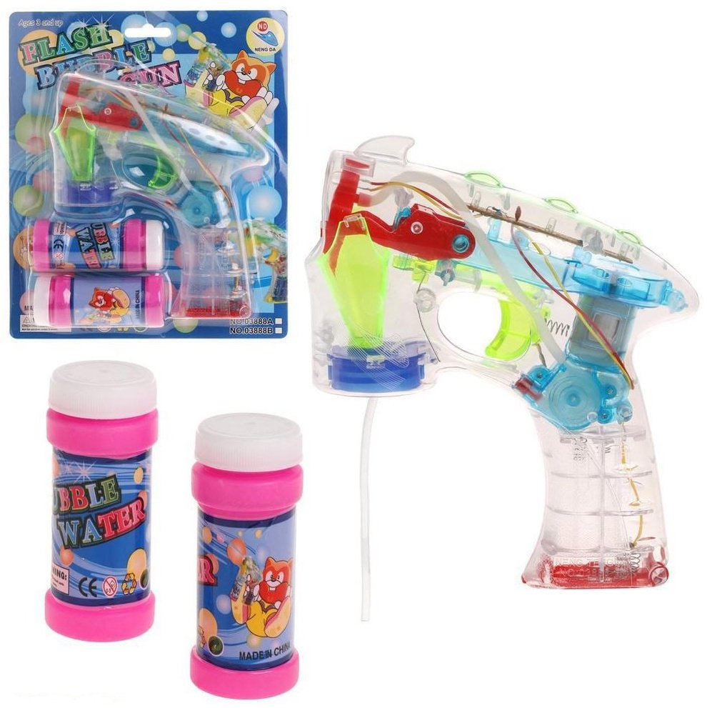 Бластеры Наша Игрушка Flash Bubble 636269, пластик купить,NaN