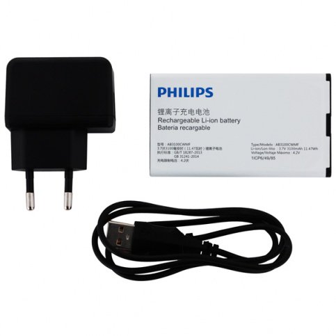 Мобильный телефон  Philips DS 580 E black купить,NaN