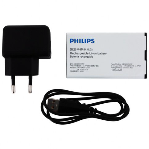 Мобильный телефон  Philips DS 580 E black купить,NaN