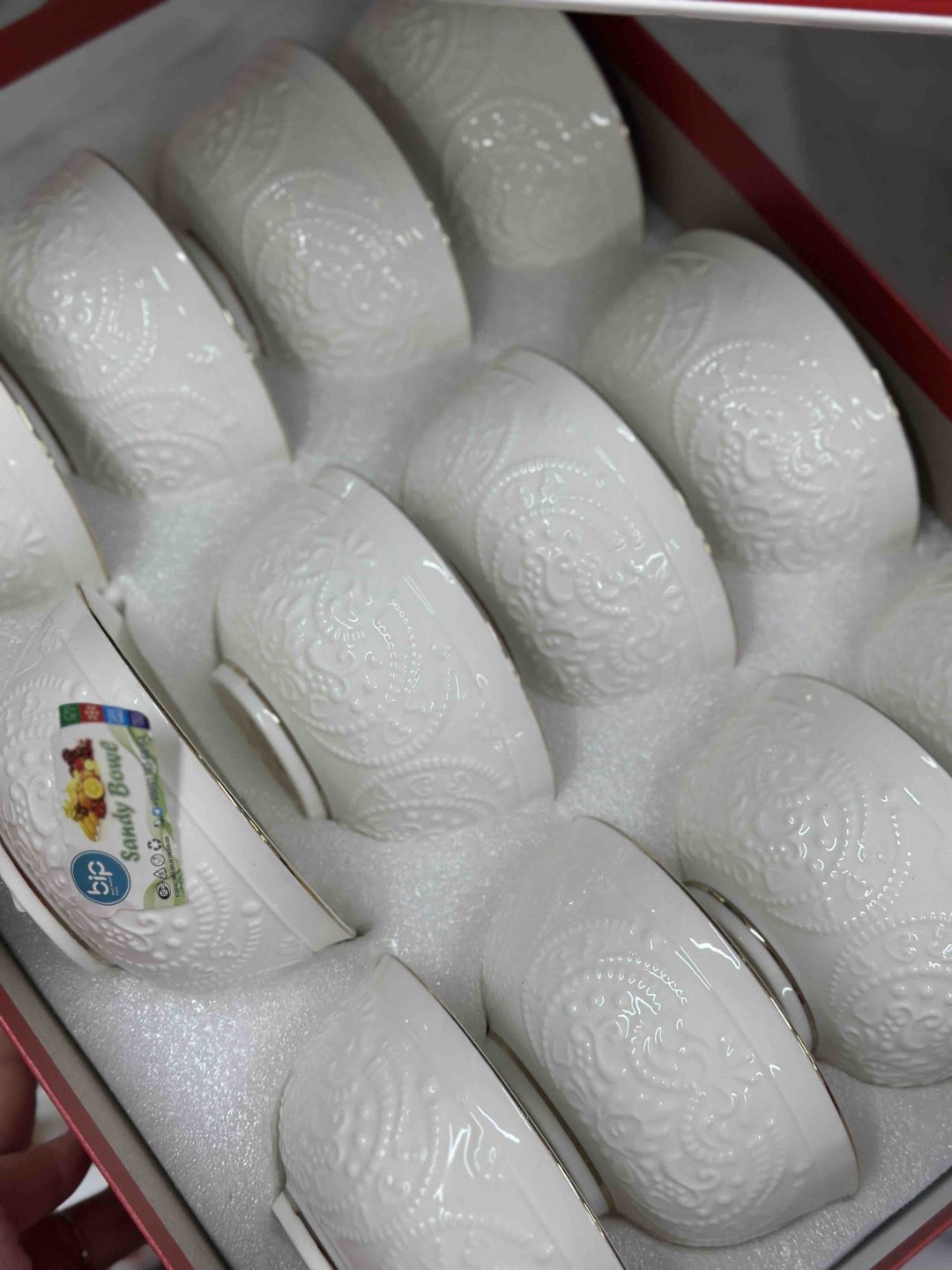 Пиала 12 шт, 300 мл, керамика купить,NaN