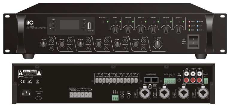 Микшерный пульт ITC TI-1206S