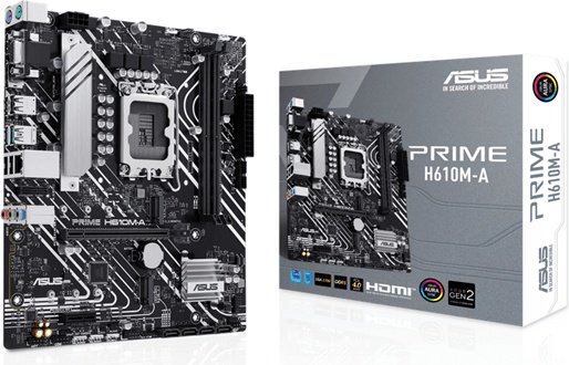 Материнская плата ASUS PRIME H610M-A R2.0 купить,NaN