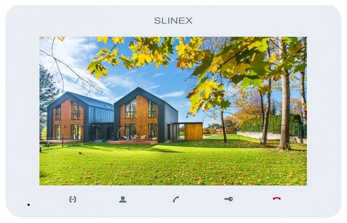Slinex видеодомофон SM-07 белый купить,NaN
