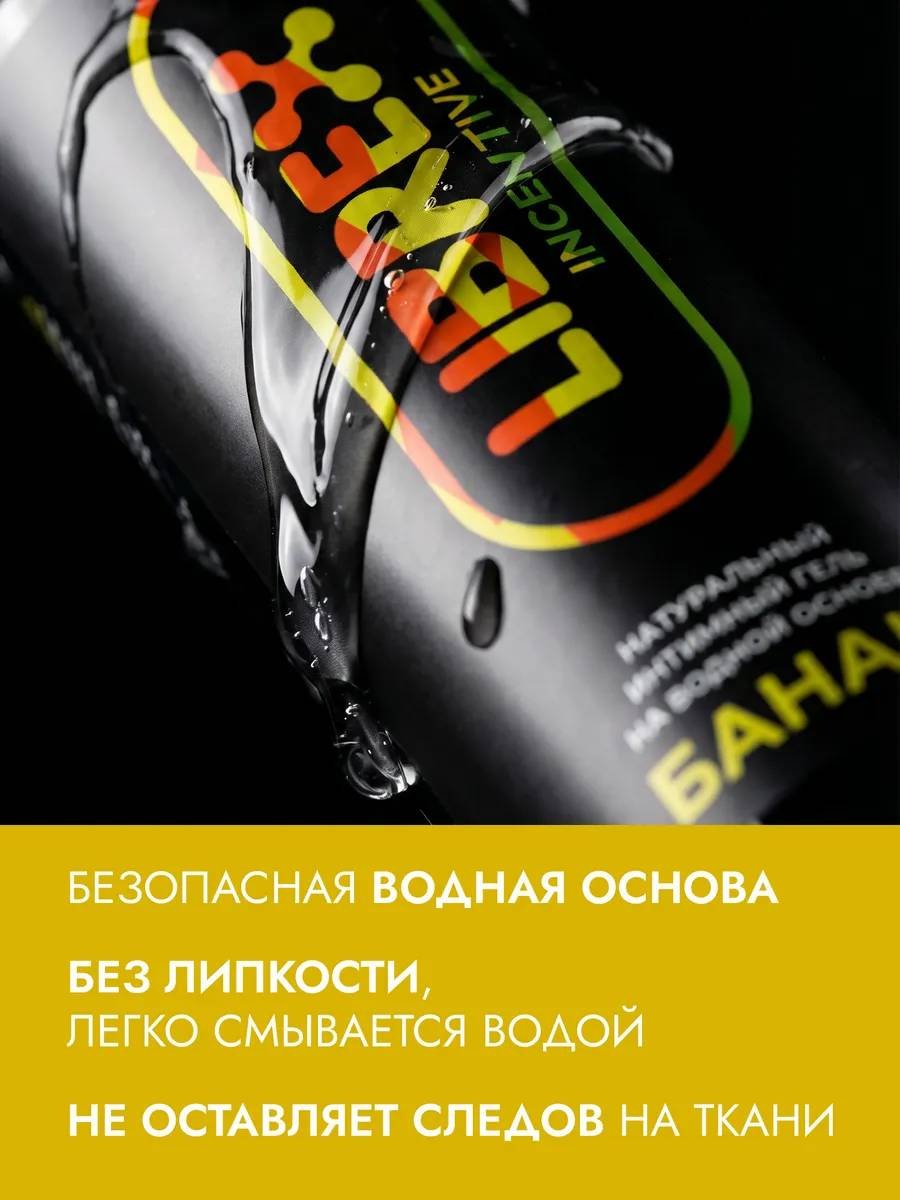 Лубрикант LIBREX INCENTIVE гель банан 200 мл основа водная купить,NaN