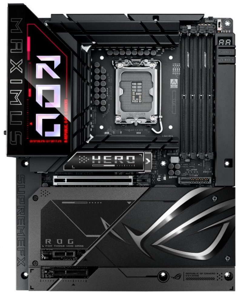 Материнская плата ASUS ROG MAXIMUS Z890 HERO BTF купить,NaN