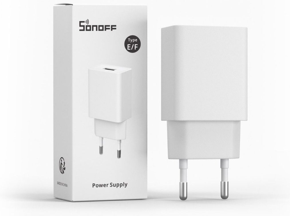 Зарядное устройство Sonoff PS10UA050K2000EU USB 10 Вт белый купить,2100
