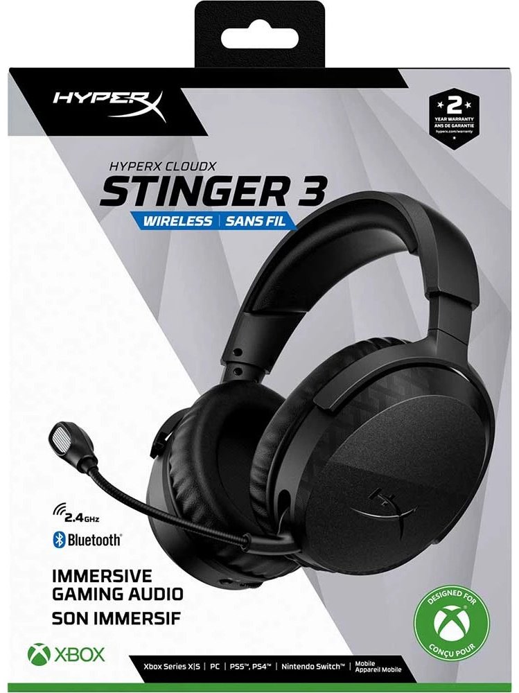 Наушники HyperX Cloud Stinger 3 Wireless Xbox BS1U0AA черный купить,67842