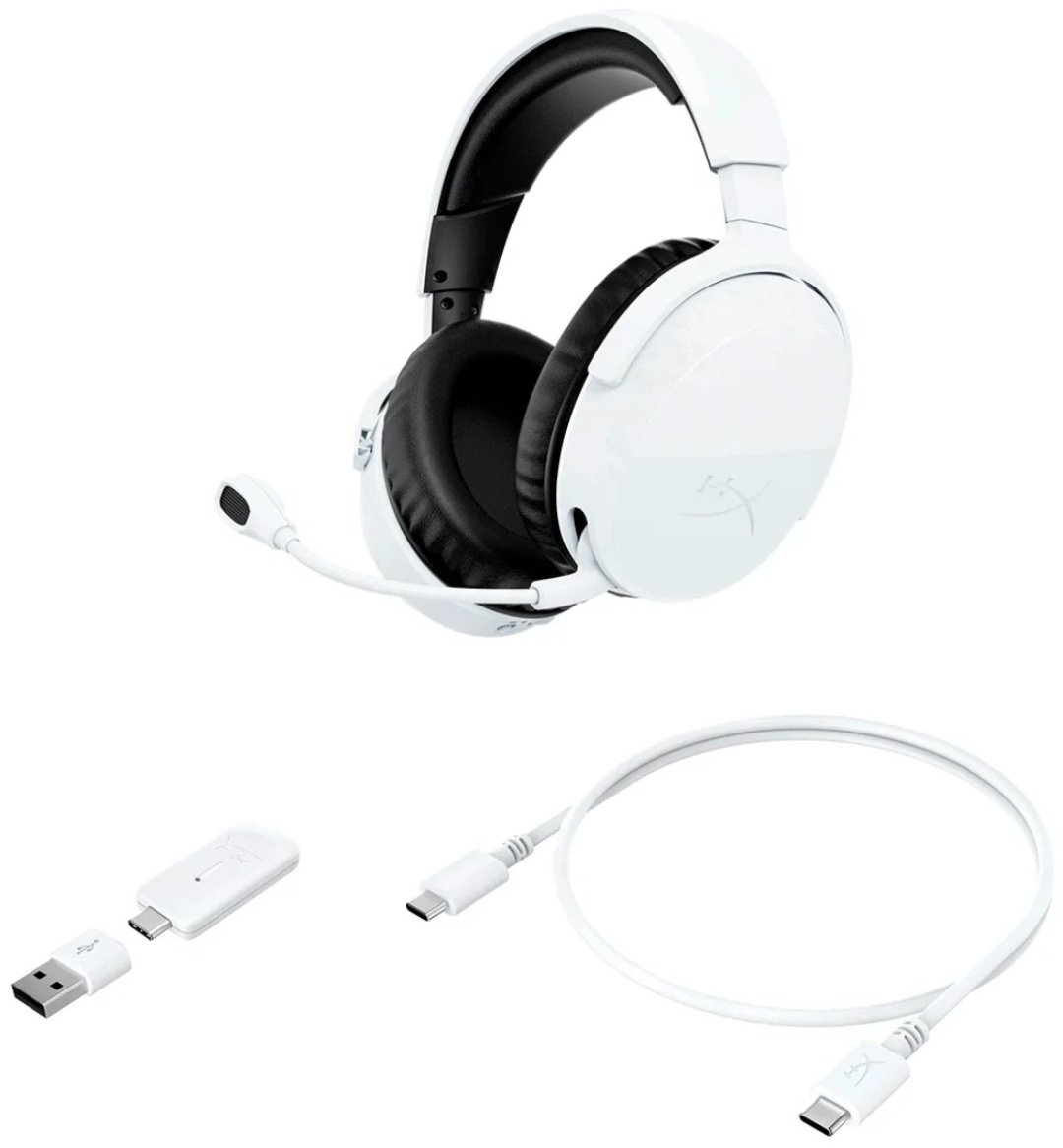 Наушники HyperX Cloud Stinger 3 Wireless PS5 BS1T9AA белый купить,61383