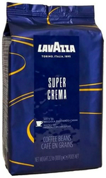 Кофе Lavazza Super Crema зерновой в пакете 1000 г