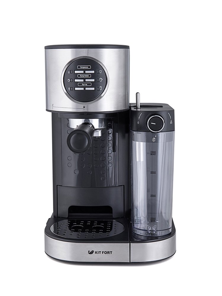 Кофеварка Kitfort КТ-703 черная купить,0