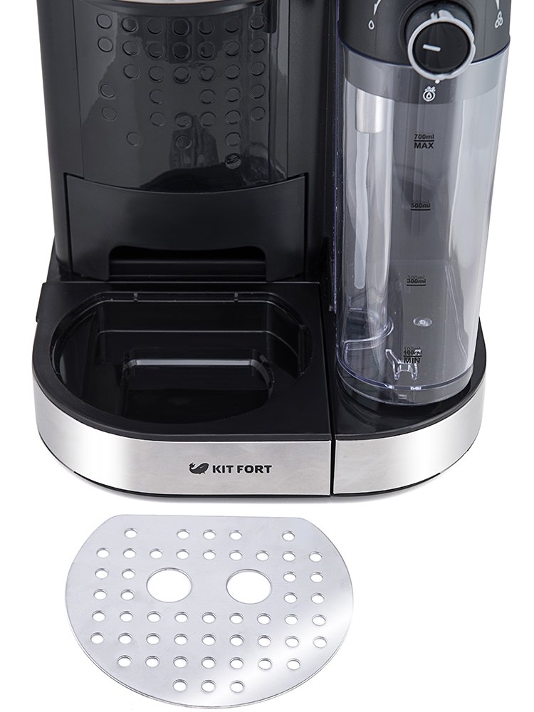 Кофеварка Kitfort КТ-703 черная купить,0