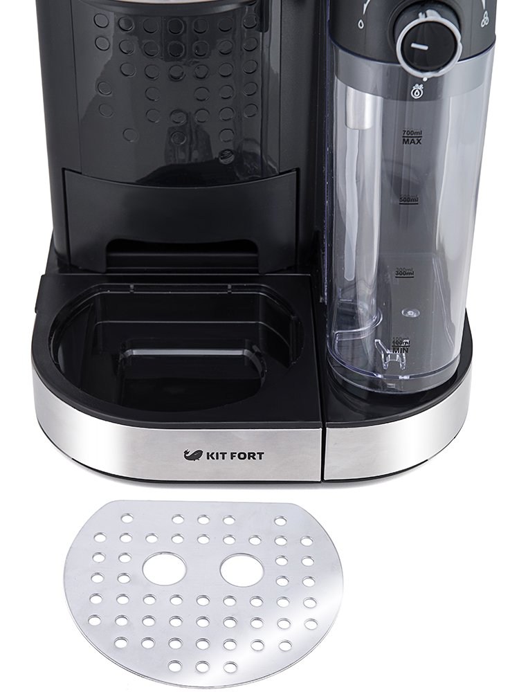 Кофеварка Kitfort КТ-703 черная купить,89990