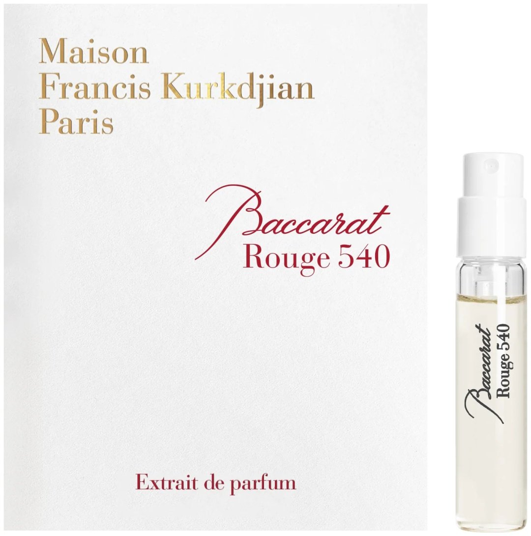 Maison Francis Kurkdjian Baccarat Rouge 540 экстракт духов Extrait de Parfum 2 мл, унисекс купить,NaN