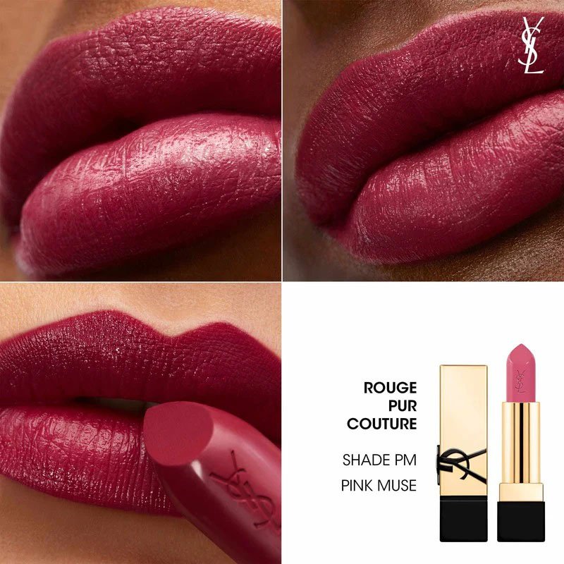 Yves Saint Laurent Rouge Pur Couture Lipstick помада PM Pink Muse купить,31000